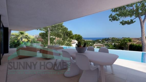 luxe villa in Moraira