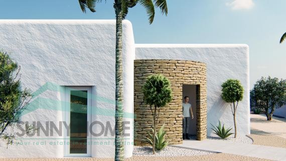 villa style Ibiza a Alfaz 