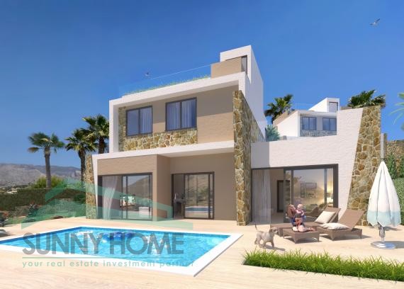 new construction villa in Finestrat