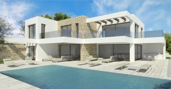 Luxe Villa met uitzicht op de zee in Moraira 