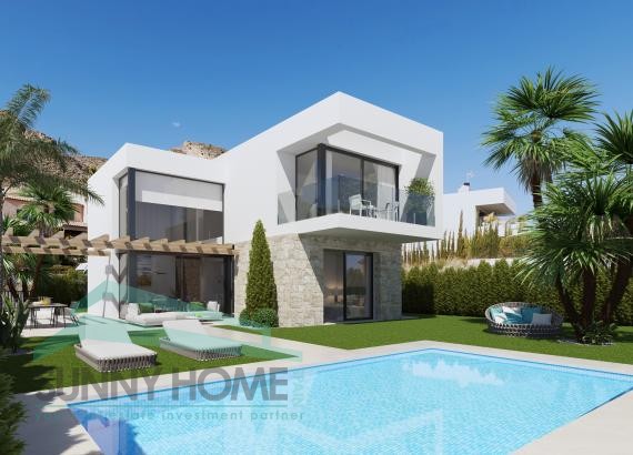 Seaview 5 Villas en Finestrat, con garaje