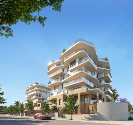 Maisons neuves avec vue sur la Mer