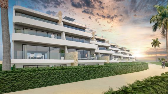 appartement  Serpentine met groot terras in  Finestrat