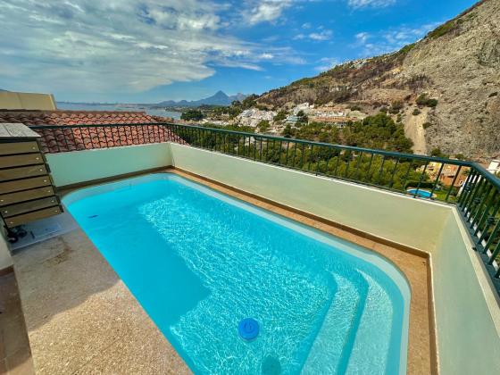 Luxe penthouse met panoramisch uitzicht