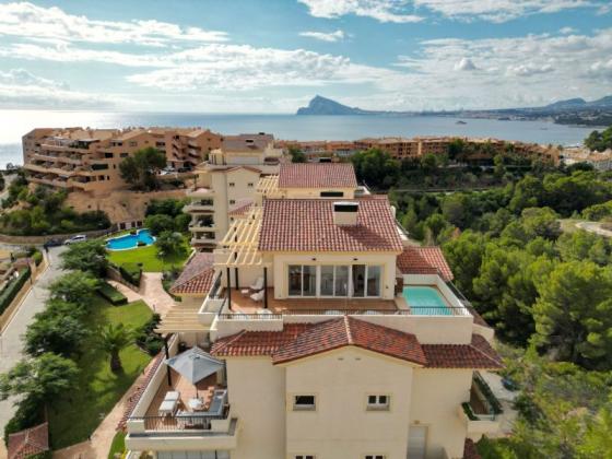 Luxe penthouse met panoramisch uitzicht