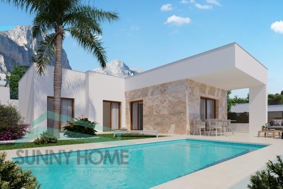 Villas modernes à Polop avec vue imprenable sur la mer